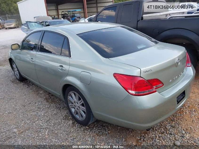 2006 Toyota Avalon Limited VIN: 4T1BK36B66U090376 Lot: 40600618