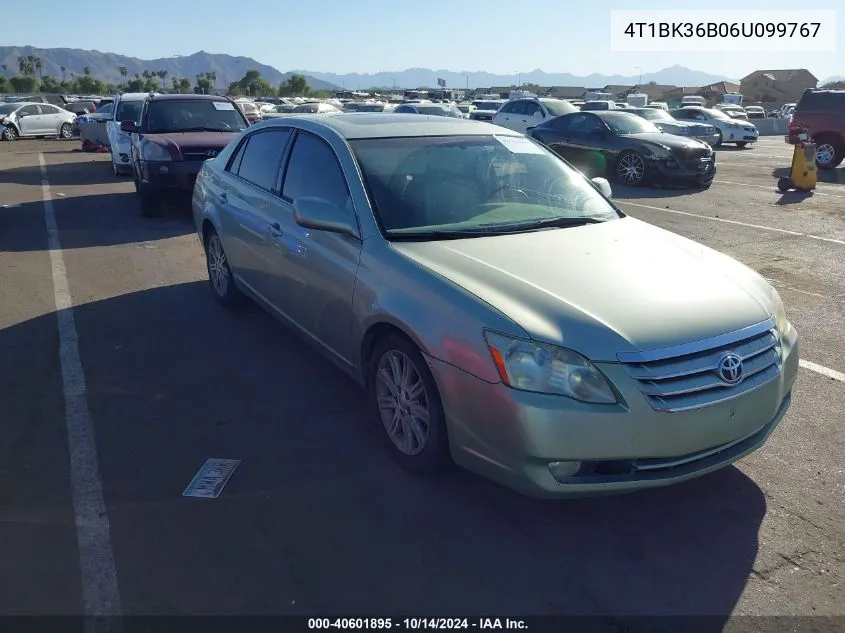 2006 Toyota Avalon Limited VIN: 4T1BK36B06U099767 Lot: 40601895