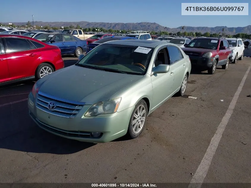 2006 Toyota Avalon Limited VIN: 4T1BK36B06U099767 Lot: 40601895