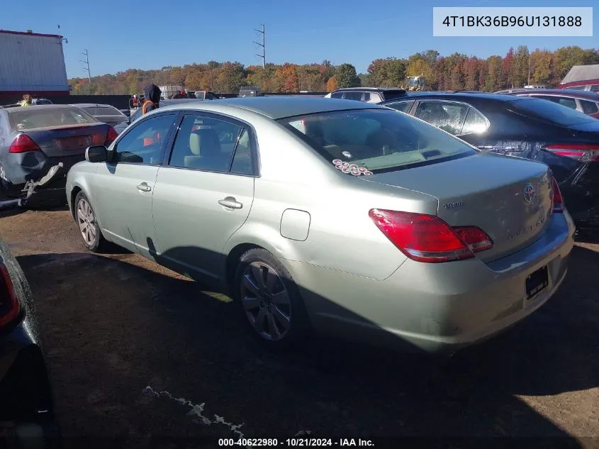 2006 Toyota Avalon Xls VIN: 4T1BK36B96U131888 Lot: 40622980