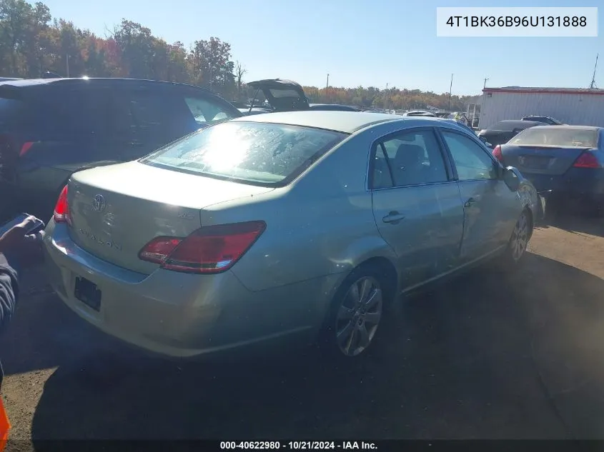 2006 Toyota Avalon Xls VIN: 4T1BK36B96U131888 Lot: 40622980