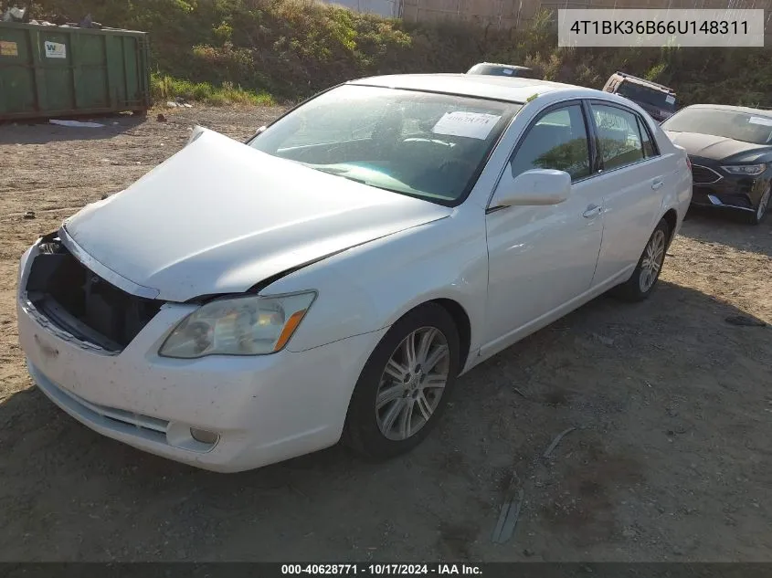 2006 Toyota Avalon Limited VIN: 4T1BK36B66U148311 Lot: 40628771