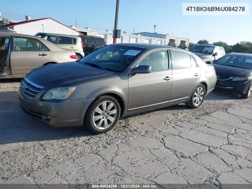 2006 Toyota Avalon Touring VIN: 4T1BK36B96U084278 Lot: 40654299