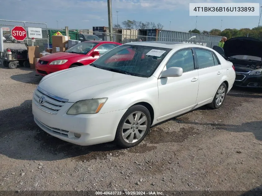 2006 Toyota Avalon Xl/Xls/Touring/Limited VIN: 4T1BK36B16U133893 Lot: 40683723