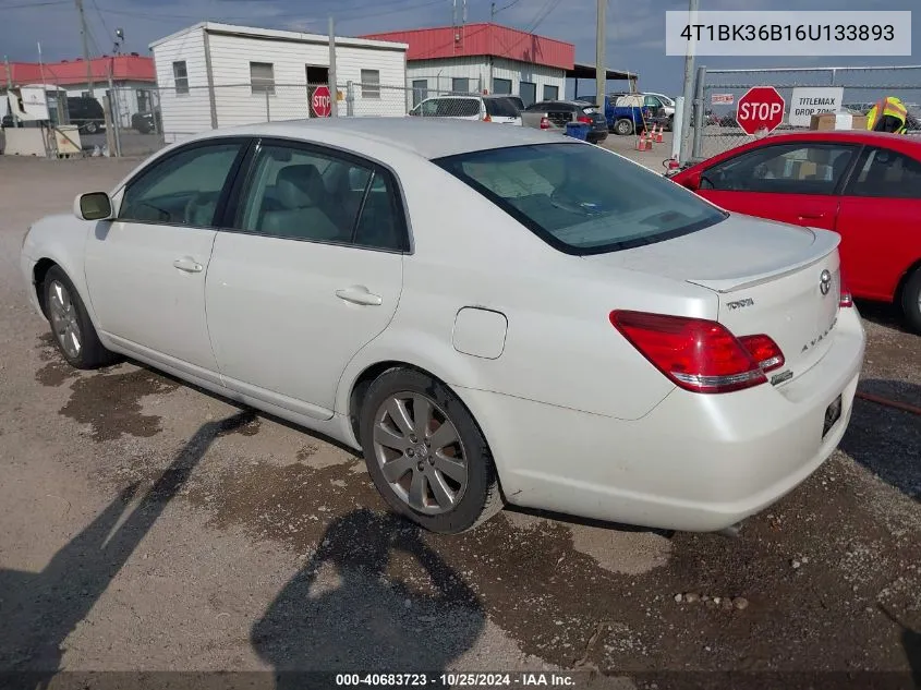 2006 Toyota Avalon Xl/Xls/Touring/Limited VIN: 4T1BK36B16U133893 Lot: 40683723