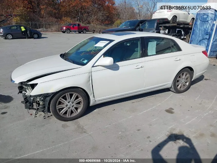 2006 Toyota Avalon Limited VIN: 4T1BK36BX6U070633 Lot: 40689066