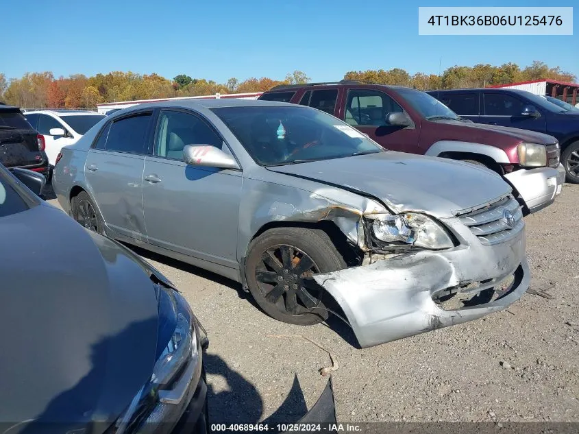 2006 Toyota Avalon Xls VIN: 4T1BK36B06U125476 Lot: 40689464