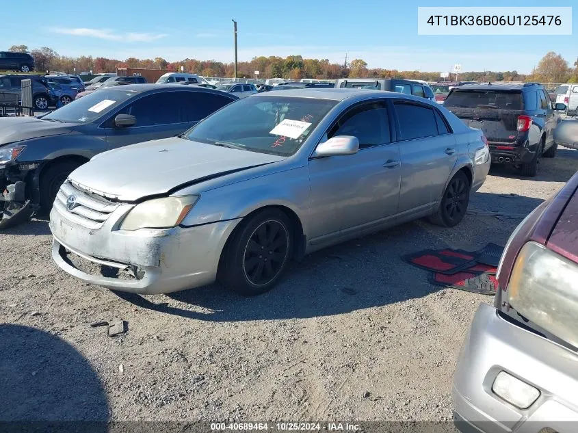 2006 Toyota Avalon Xls VIN: 4T1BK36B06U125476 Lot: 40689464