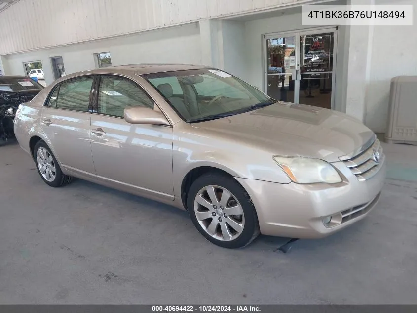 2006 Toyota Avalon Xls VIN: 4T1BK36B76U148494 Lot: 40694422