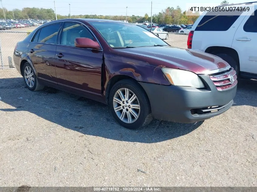 2006 Toyota Avalon Limited VIN: 4T1BK36B66U074369 Lot: 40719752