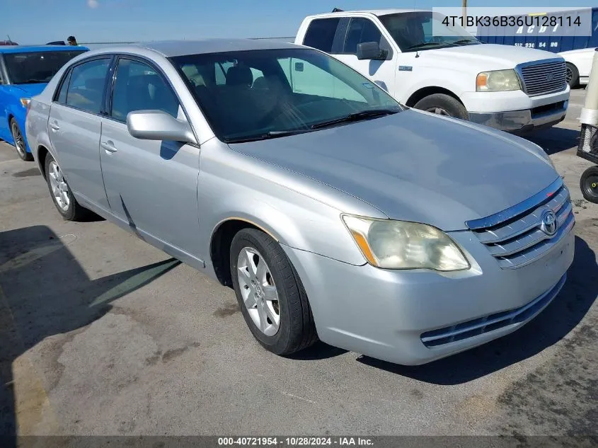 2006 Toyota Avalon Xl VIN: 4T1BK36B36U128114 Lot: 40721954