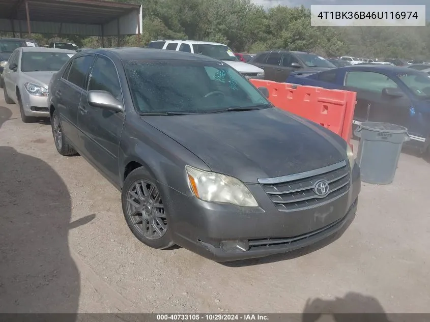 2006 Toyota Avalon Xls VIN: 4T1BK36B46U116974 Lot: 40733105