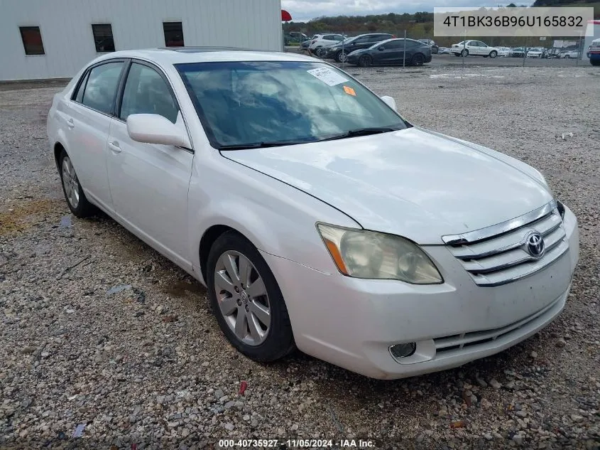 2006 Toyota Avalon Xls VIN: 4T1BK36B96U165832 Lot: 40735927