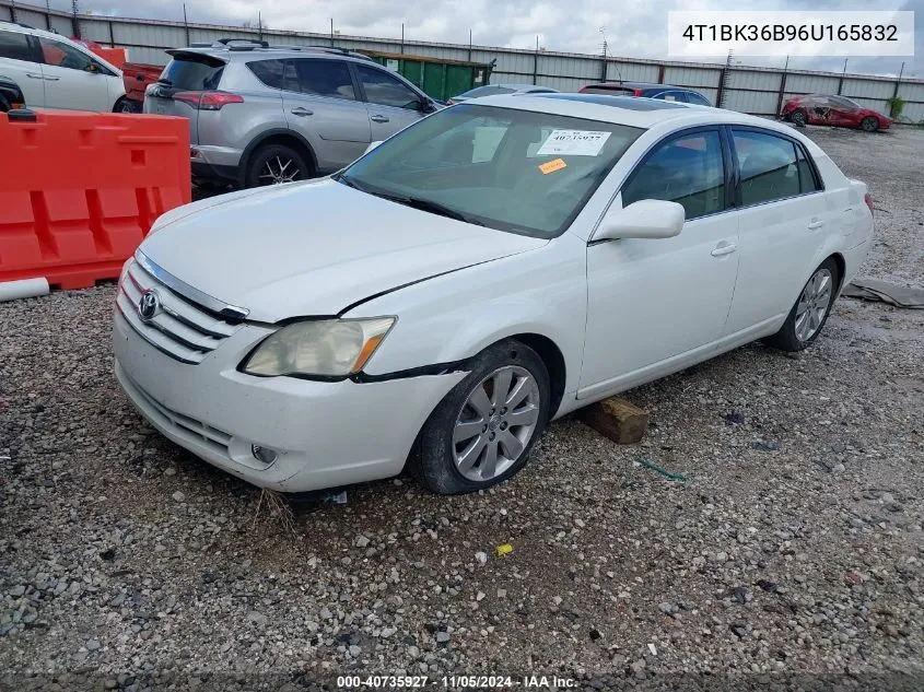 2006 Toyota Avalon Xls VIN: 4T1BK36B96U165832 Lot: 40735927