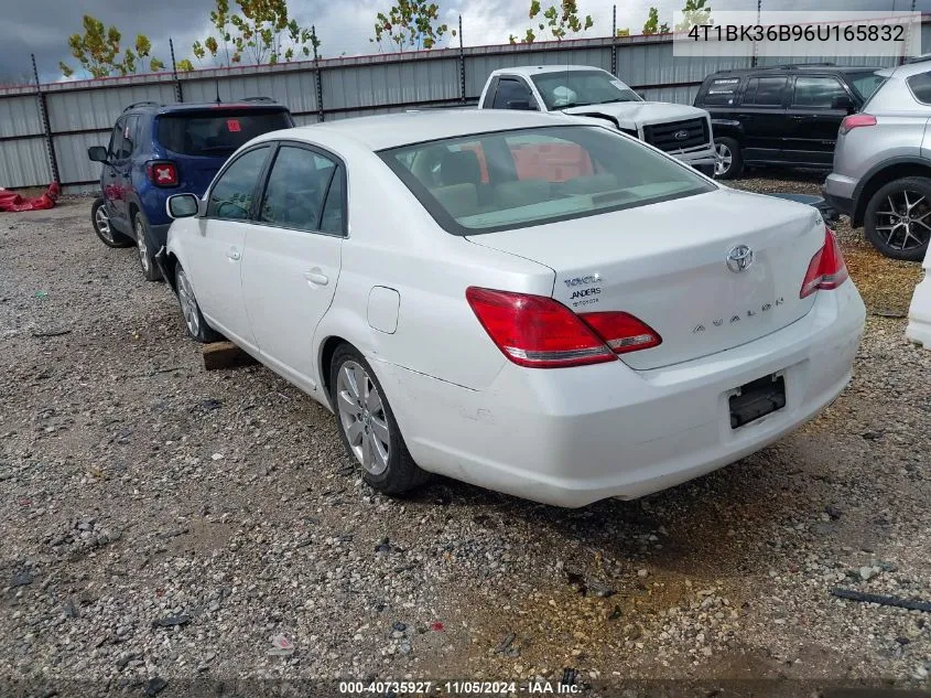 2006 Toyota Avalon Xls VIN: 4T1BK36B96U165832 Lot: 40735927