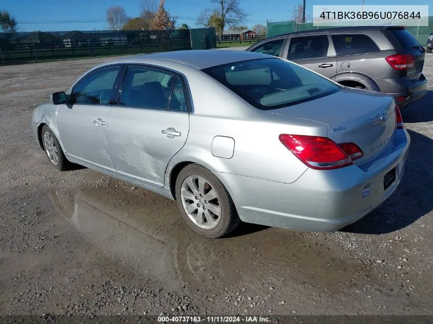 2006 Toyota Avalon Xl/Xls/Touring/Limited VIN: 4T1BK36B96U076844 Lot: 40737163