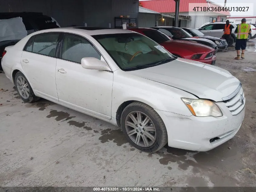 2006 Toyota Avalon Xl/Xls/Touring/Limited VIN: 4T1BK36B46U13027 Lot: 40753201