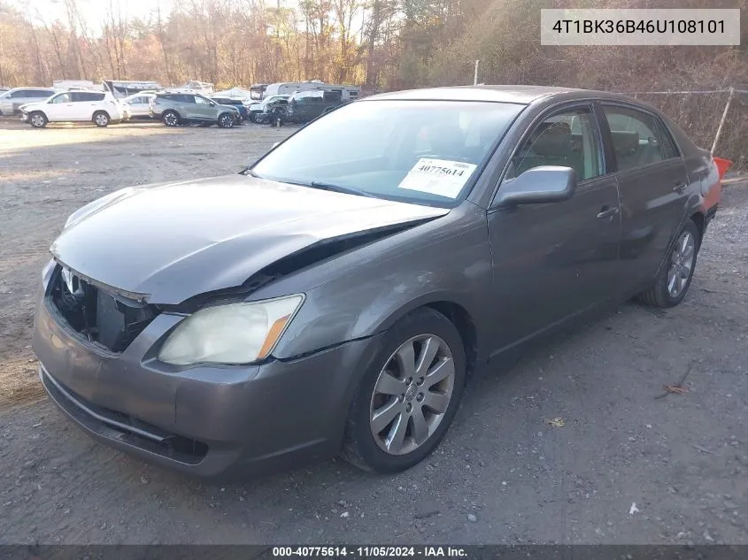 2006 Toyota Avalon Xls VIN: 4T1BK36B46U108101 Lot: 40775614