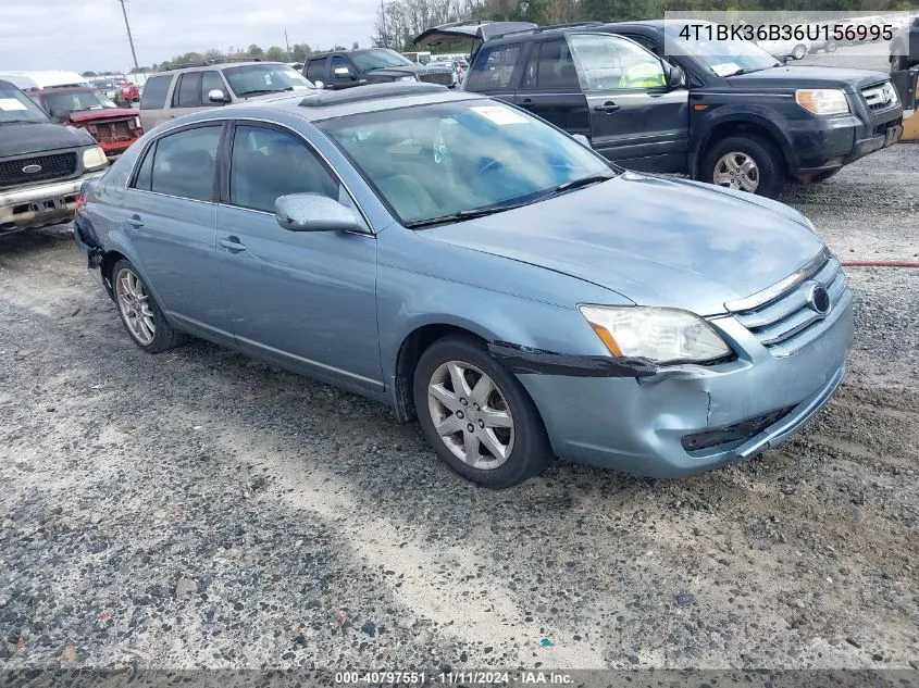 2006 Toyota Avalon Xls VIN: 4T1BK36B36U156995 Lot: 40797551