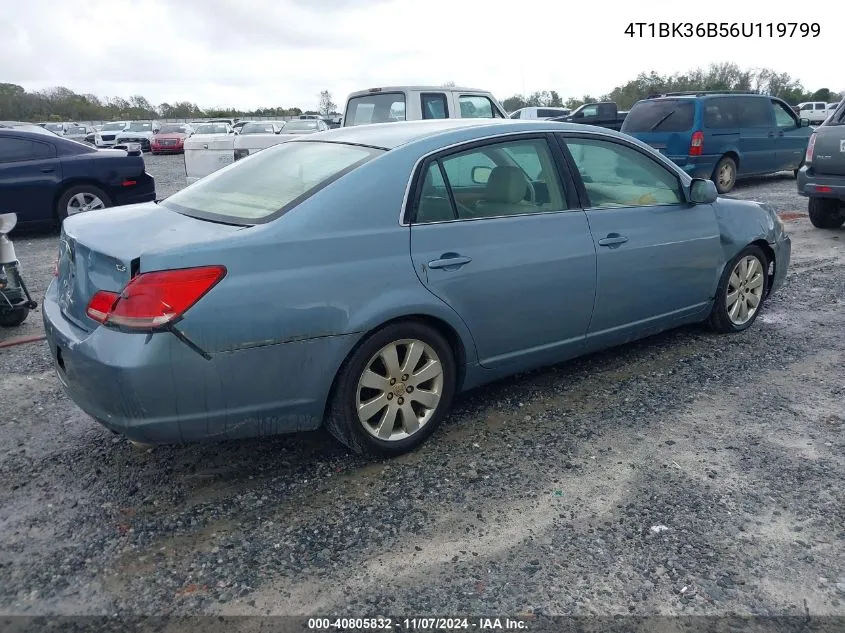 4T1BK36B56U119799 2006 Toyota Avalon Xls