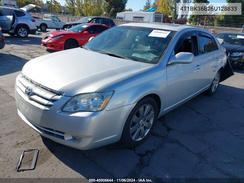 2006 Toyota Avalon Touring VIN: 4T1BK36B26U128833 Lot: 40806644