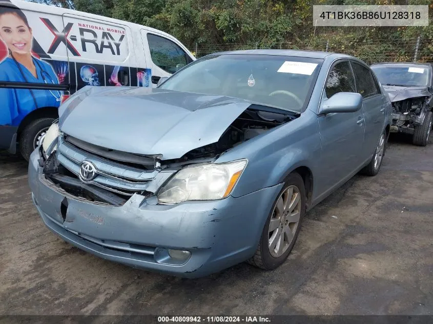 2006 Toyota Avalon Xls VIN: 4T1BK36B86U128318 Lot: 40809942