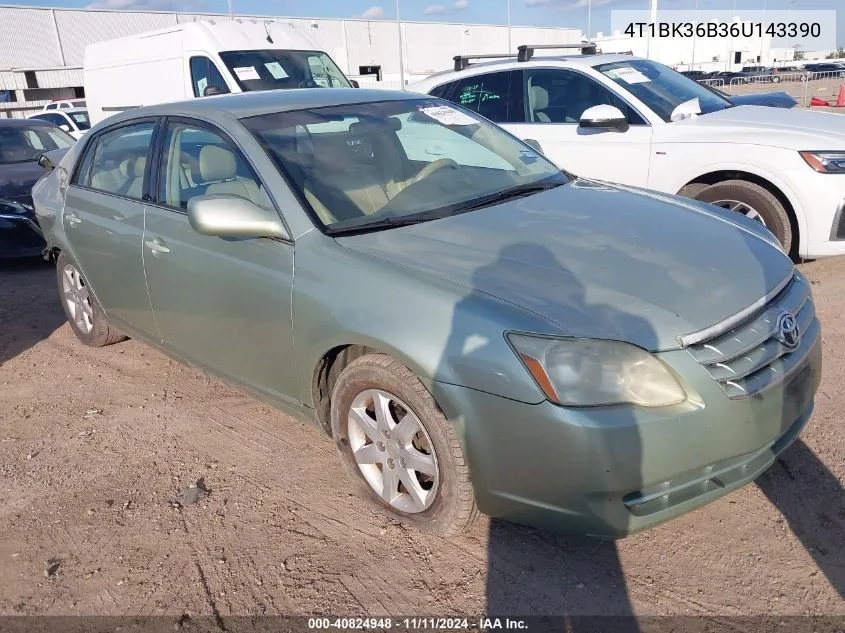 2006 Toyota Avalon Xl VIN: 4T1BK36B36U143390 Lot: 40824948