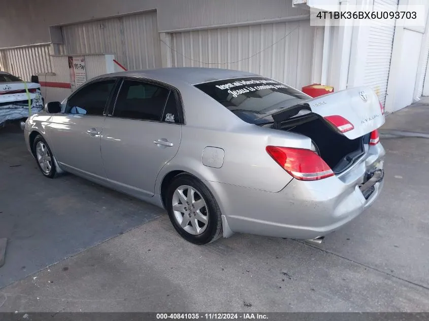 4T1BK36BX6U093703 2006 Toyota Avalon Xl