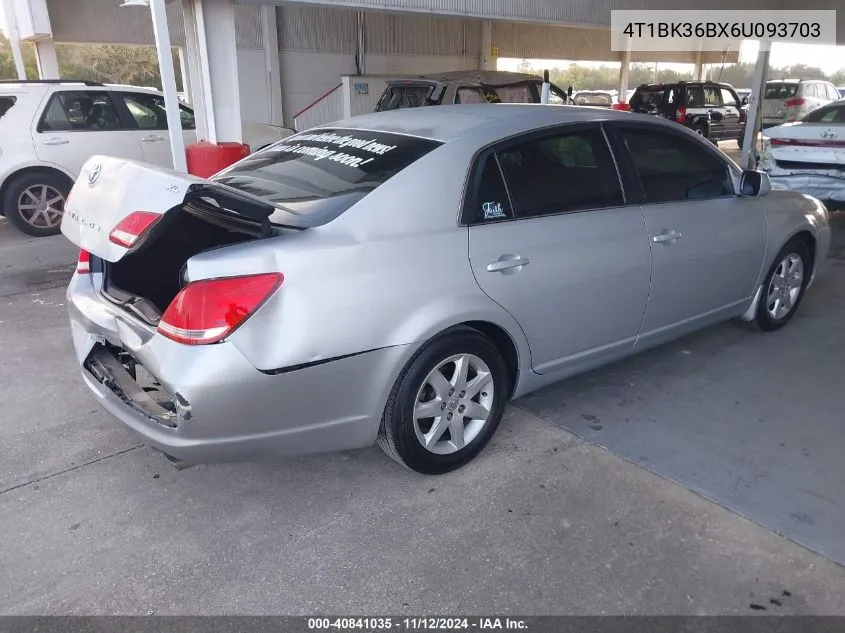 4T1BK36BX6U093703 2006 Toyota Avalon Xl