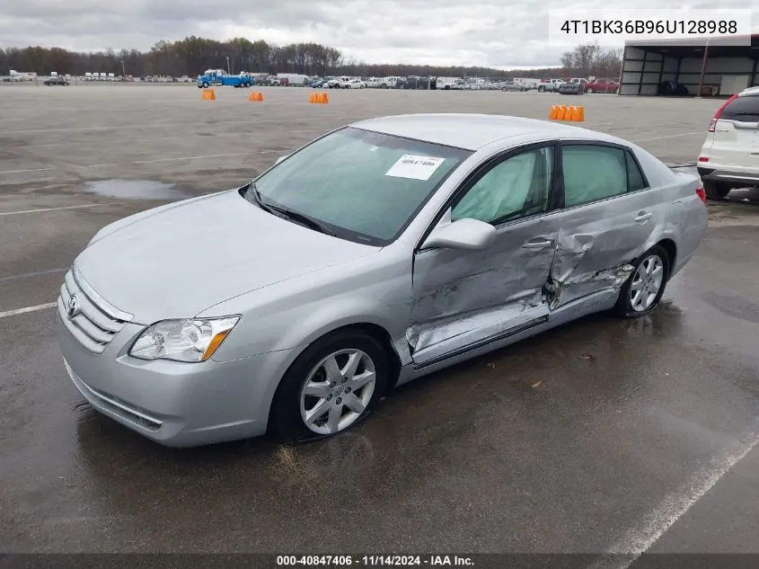 2006 Toyota Avalon Xl VIN: 4T1BK36B96U128988 Lot: 40847406