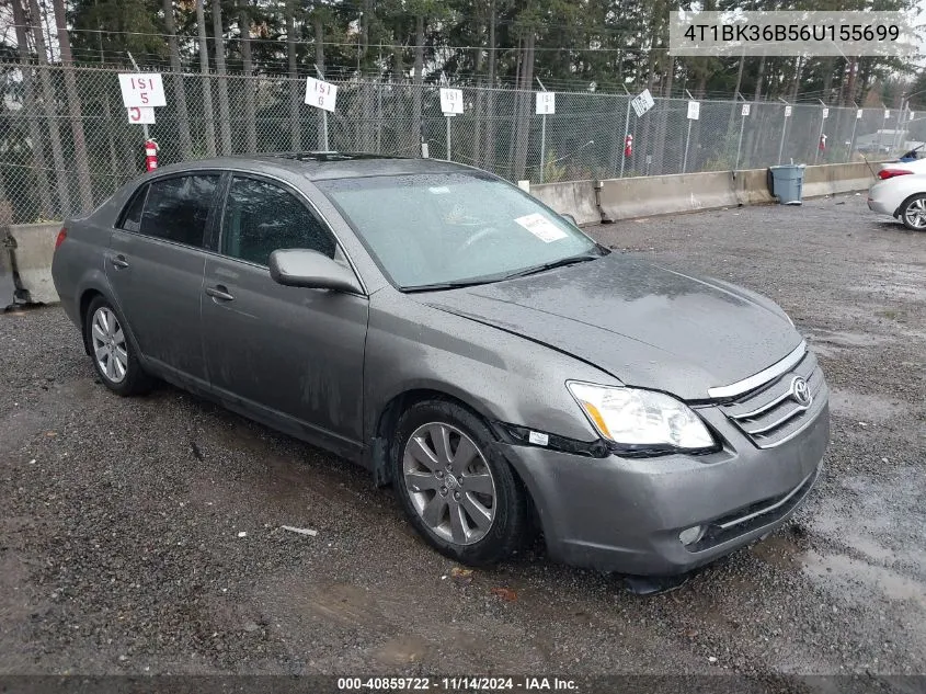 2006 Toyota Avalon Xls VIN: 4T1BK36B56U155699 Lot: 40859722