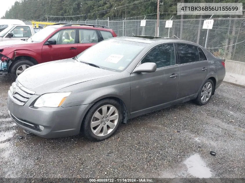 2006 Toyota Avalon Xls VIN: 4T1BK36B56U155699 Lot: 40859722