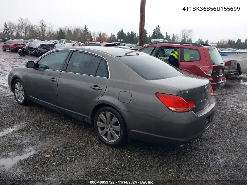 2006 Toyota Avalon Xls VIN: 4T1BK36B56U155699 Lot: 40859722