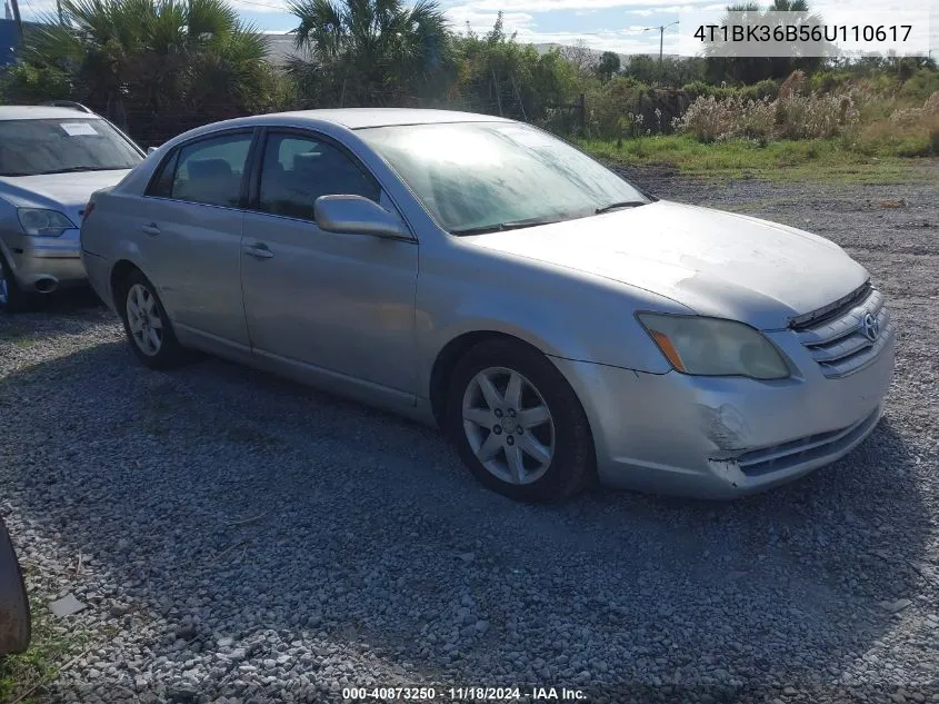 2006 Toyota Avalon Xl/Xls/Touring/Limited VIN: 4T1BK36B56U110617 Lot: 40873250