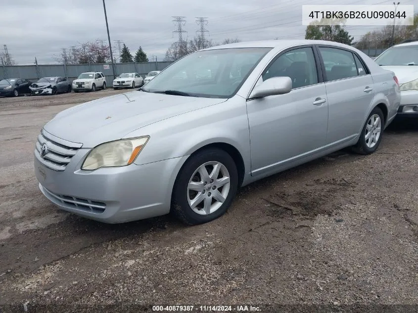 2006 Toyota Avalon Xl VIN: 4T1BK36B26U090844 Lot: 40879387