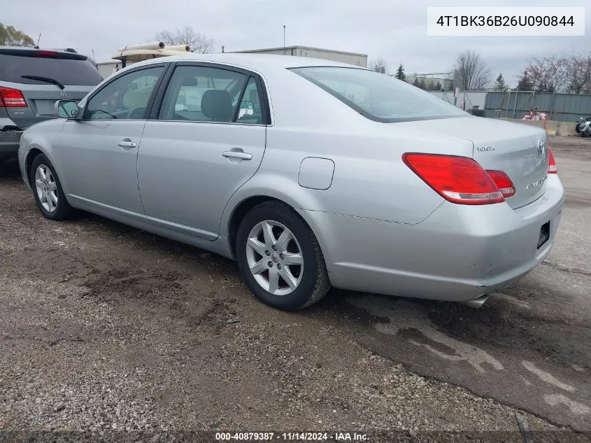 2006 Toyota Avalon Xl VIN: 4T1BK36B26U090844 Lot: 40879387