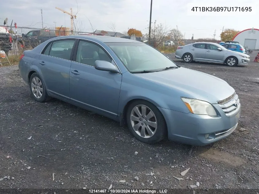 2007 Toyota Avalon Xl/Xls/Touring/Limited VIN: 4T1BK36B97U171695 Lot: 12141467