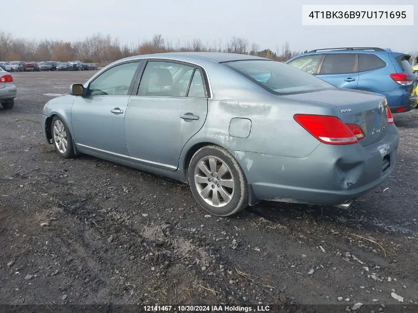 2007 Toyota Avalon Xl/Xls/Touring/Limited VIN: 4T1BK36B97U171695 Lot: 12141467