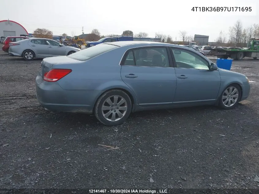 2007 Toyota Avalon Xl/Xls/Touring/Limited VIN: 4T1BK36B97U171695 Lot: 12141467