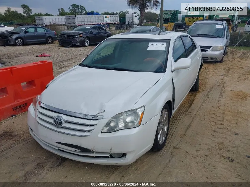 2007 Toyota Avalon Xls VIN: 4T1BK36B97U250865 Lot: 38923278