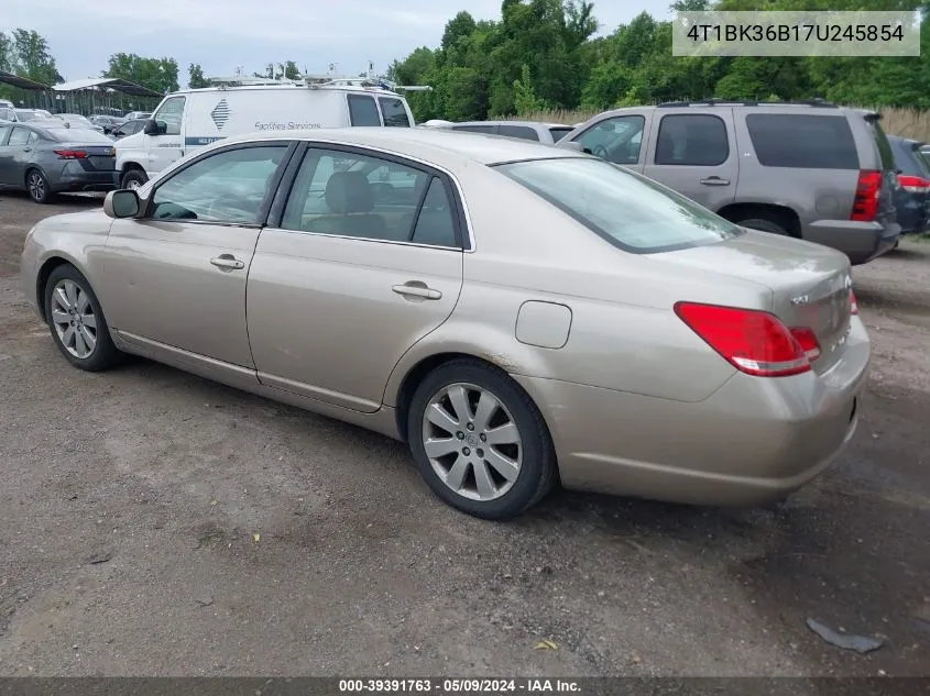 2007 Toyota Avalon Xls VIN: 4T1BK36B17U245854 Lot: 39391763