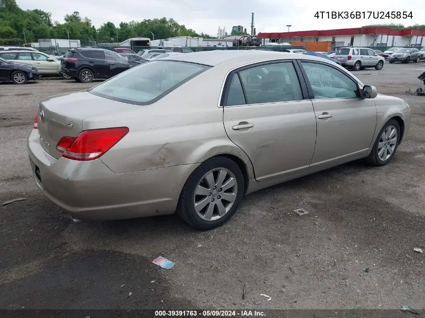 2007 Toyota Avalon Xls VIN: 4T1BK36B17U245854 Lot: 39391763