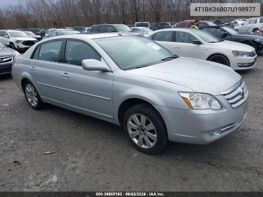 4T1BK36B07U198977 2007 Toyota Avalon Xls