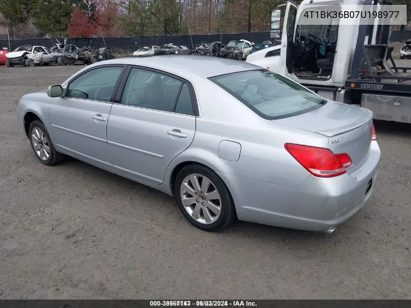 4T1BK36B07U198977 2007 Toyota Avalon Xls