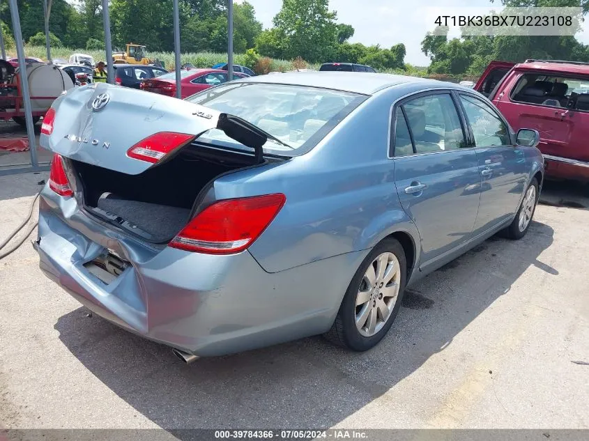 4T1BK36BX7U223108 2007 Toyota Avalon Xls