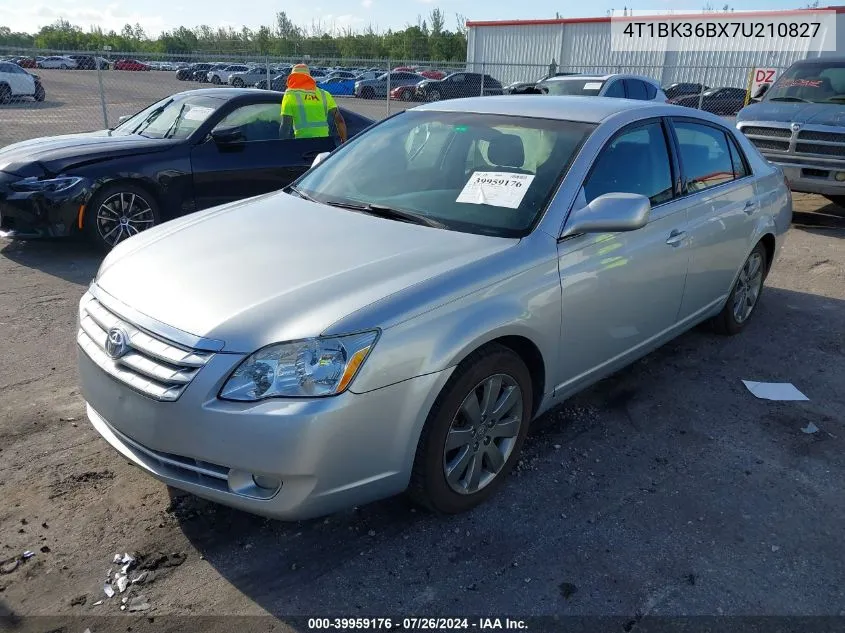 2007 Toyota Avalon Limited/Touring/Xl/Xls VIN: 4T1BK36BX7U210827 Lot: 39959176