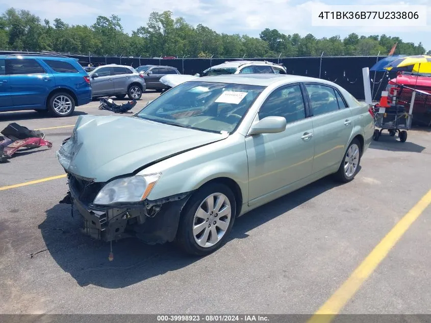 2007 Toyota Avalon Xls VIN: 4T1BK36B77U233806 Lot: 39998923