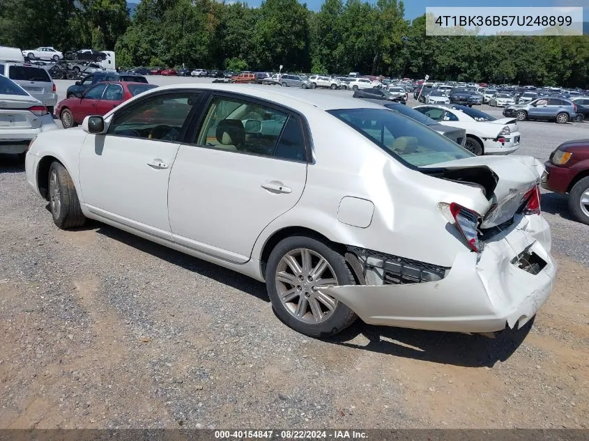 2007 Toyota Avalon Limited VIN: 4T1BK36B57U248899 Lot: 40154847