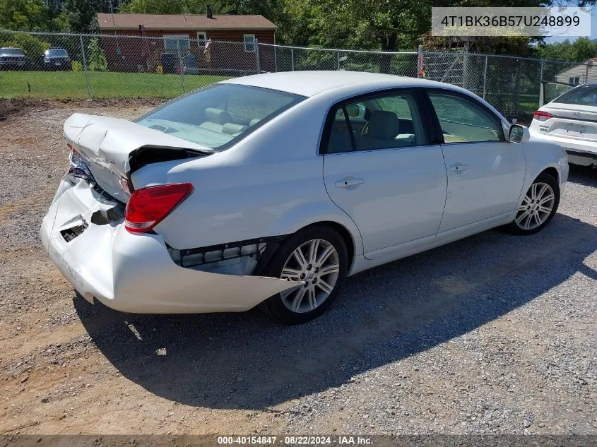 2007 Toyota Avalon Limited VIN: 4T1BK36B57U248899 Lot: 40154847