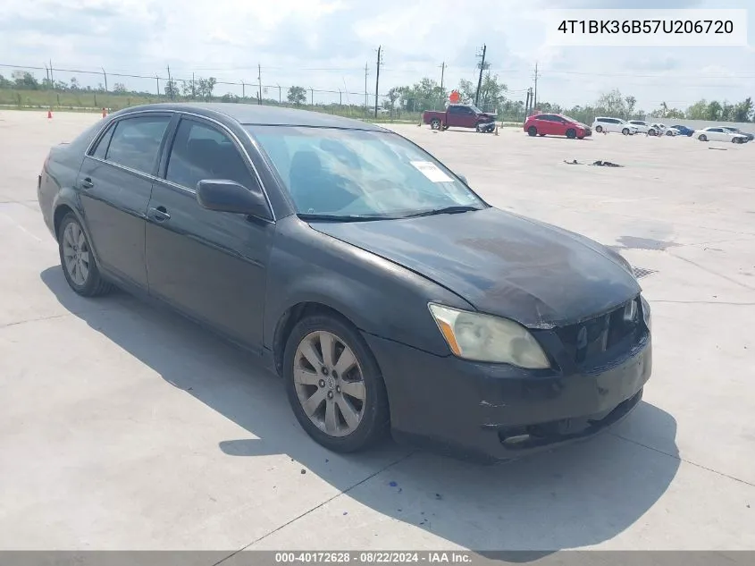 2007 Toyota Avalon Xl VIN: 4T1BK36B57U206720 Lot: 40172628